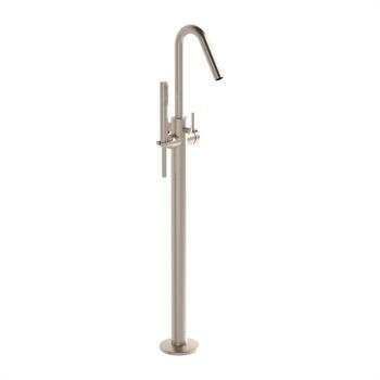 Vitra Küvet Bataryası, Origin Yerden, El Duşlu, Fırçalı Nikel, A4268134