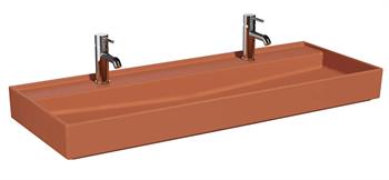 Vitra Lavabo, ArchiPlan, 120x46 cm, Mat Terra Rosa, 7418B077-0041