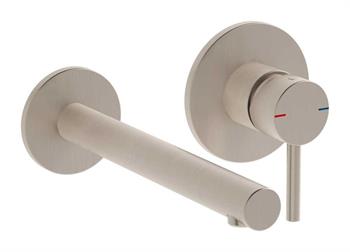 Vitra Lavabo Bataryası, Origin, Ankastre, Fırçalı Nikel (Sıva Üstü Grubu) A4258134