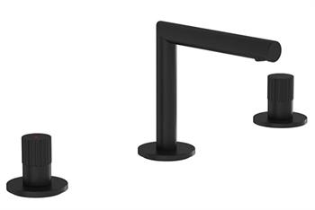 Vitra Lavabo Bataryası, Origin, Ankastre (3 Delikli Lavabolar İçin) Mat Siyah, A4258336WTC