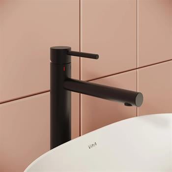 Vitra  Lavabo Bataryası, Origin, Yüksek Tip, Mat Siyah, A4255736WTC