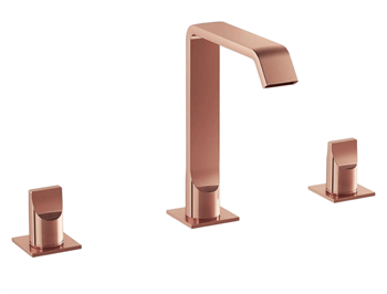 Vitra Lavabo Bataryası, Suit, 3 Delikli, Soft Bakır, A4278429