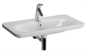 Vitra Lavabo, Nest Trendy, Tezgah Üstü, 3 Armatür Delikli, 80 cm, 5686B003-0033  (sadece istanbul teslimat için uygundur )