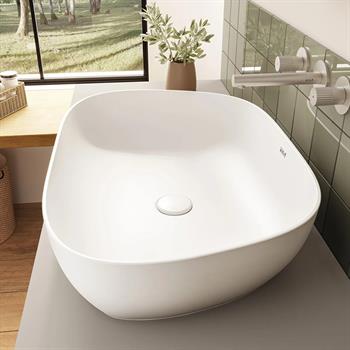 Vitra Lavabo, Outline, Çanak, 63 cm, Mat Beyaz, 5993B401-0016