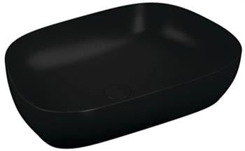 Vitra Lavabo, Outline, Çanak, 63 cm, Mat Siyah, 5993B483-0016  (sadece istanbul teslimat için uygundur )