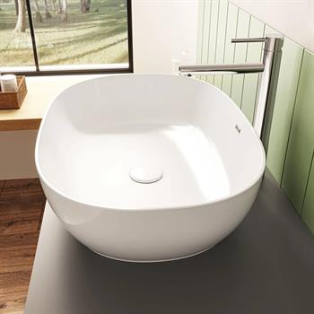 Vitra Lavabo, Outline, Oval, Çanak, 60 cm, Beyaz, 5995B403-0016