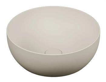 Vitra Lavabo, Outline, Yuvarlak, Çanak, 40 cm, Mat Bej, 5992B420-0016