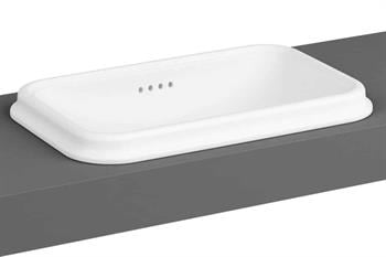 Vitra Lavabo, Valarte, Tezgah Üstü, 58 cm, 7800B003-0012