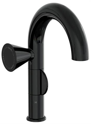 Vitra Liquid Sol El Lavabo Bataryası, Parlak Siyah, A4275539 