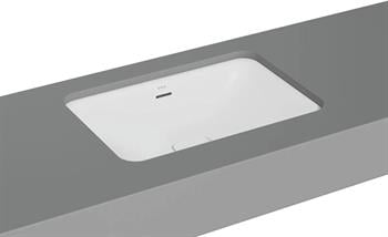 Vitra Metropole Dikdörtgen Tezgah Altı Lavabo, 60 Cm, Mat Beyaz 7535B001-1082