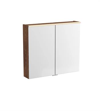 Vitra Metropole Edge Dolaplı Ayna, 80 Cm, Ceviz 67165