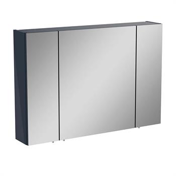 Vitra Mia Asimetrik Dolaplı Ayna, 100 cm, Parlak Antrasit 67752