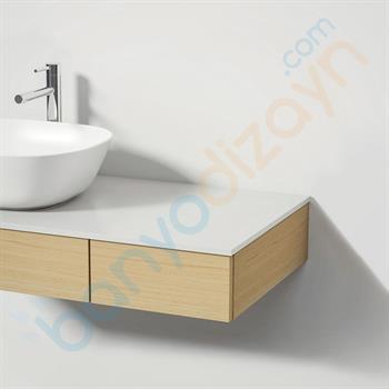 Vitra Origin Çekmeceli Tezgah, 90 cm, Açık Meşe, 65675 