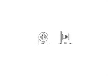 Vitra Origin Classic Ankastre 3 Yollu Yönlendirici (Sıva Üstü Grubu) Mat Siyah A4289736