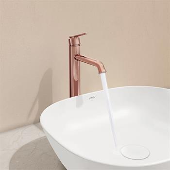 Vitra Origin Classic Tezgah Üstü Lavabo Bataryası, Soft Bakır  A4288229