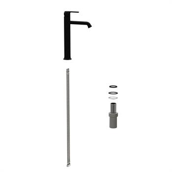 Vitra Origin Classic Tezgah Üstü Lavabo Bataryası, Mat Siyah A4288236