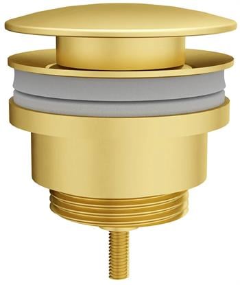 Vitra Origin Classic Yuvarlak Lavabo Süzgeci (Universal-Sabit) Fırçalı Altın, A4514825