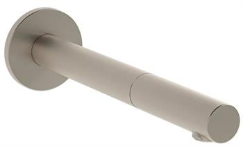 Vitra Origin Duvardan Ankastre Fotoselli Lavabo Bataryası (Çift Su Girişli - Elektrikli), Uzun, Fırçalı Nikel, A4711134