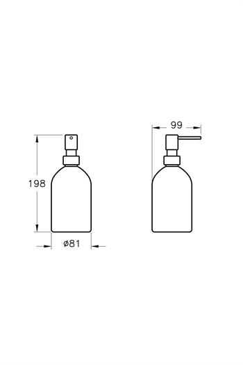 Vitra Origin Sıvı Sabunluk, Bakır A4489126