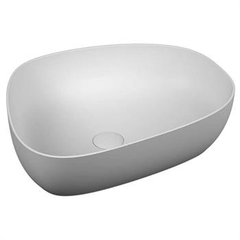 Vitra Outline Asimetrik Çanak Lavabo, 56 cm, Mat Beyaz, 5991B401-0016