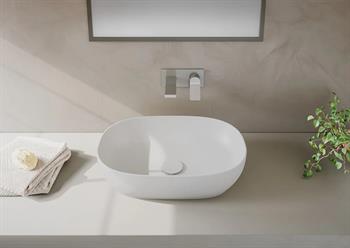 Vitra Outline Oval Çanak Lavabo, 60 cm, Mat Beyaz, 5995B401-0016