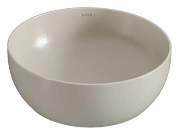 Vitra Outline Recycled Yuvarlak Çanak Lavabo, 41 cm, Mat Bej, 7992B066-0016