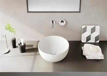 Vitra Outline Yuvarlak Çanak Lavabo, 40 Cm,Mat Beyaz 5992B401-0016