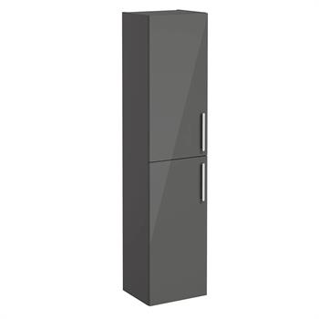 Vitra Root Flat Boy Dolabı, 40 cm, Parlak Antrasit, 66224 