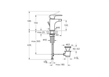 Vitra Root Round Bide Bataryası (Sifon Kumandalı) A42724EXP