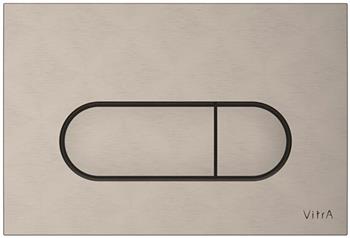 Vitra Root Round Kumanda Paneli, Fırçalı Nikel 740-2295