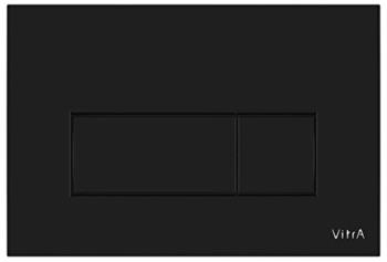 Vitra Root Square Kumanda Paneli, Parlak Siyah 740-2350