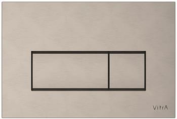 Vitra Root Square Kumanda Paneli,Fırçalı Nikel 740-2395