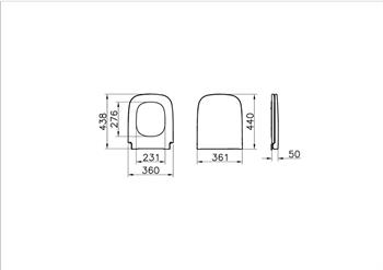 Vitra S20 Klozet Kapağı, 177-003-001