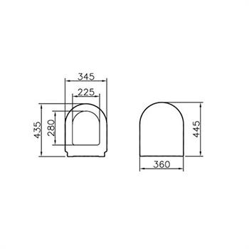 Vitra, S50 Soft Klozet Kapağı-DP-Beyaz, 72-003-009