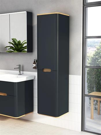 Vitra Sento Ayaksız Boy Dolabı, Sol, Mat Antrasit, 60862 