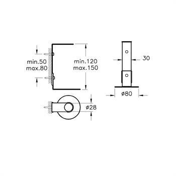 Vitra Sıvı Sabunluk Tutacağı, Origin, Bakır, A4489226