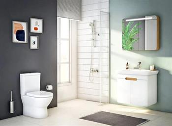 VitrA Tam Dayalı Klozet S50 Duvara Kompakt, 60 cm, 5427L003-0092