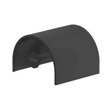 Vitra Tuvalet Kağıtlığı, Origin, Kapaklı, Mat Siyah, A4488836