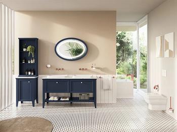 Vitra Valarte Neo Açık Vitrin, 55 cm, Çelik Mavisi, 65800 