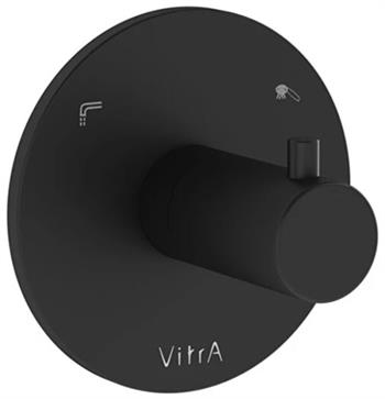 Vitra Yönlendirici, Origin, Ankastre 2 Yollu (Sıva Üstü Grubu) Mat Siyah, A4285736WTC