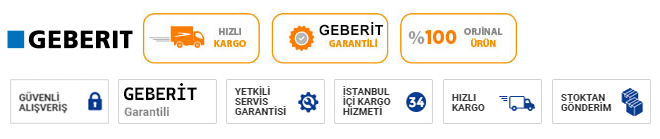 Geberit Ürün Detay Bilgisi