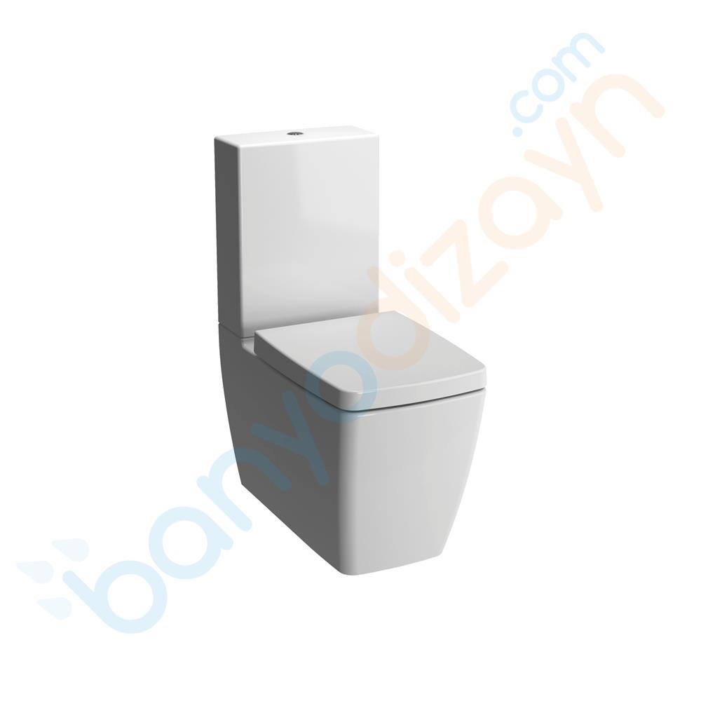  Vitra Metropole Duvara Tam Dayalı Takım Klozet, 5677B003-0092VitrA5677B003-0092Klozet