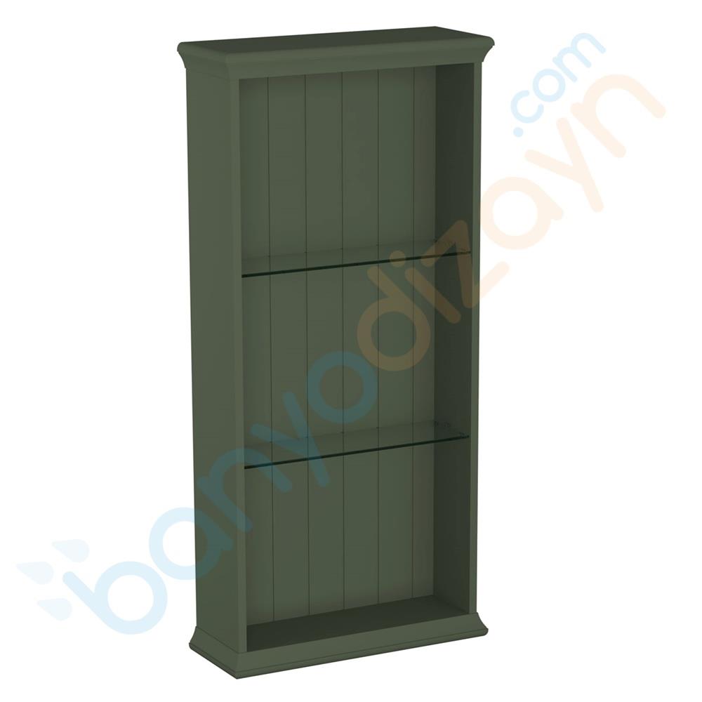  Vitra Valarte Neo Açık Vitrin, 55 cm, Retro Yeşil, 65812VitrA65812Banyo Dolabı Takımı
