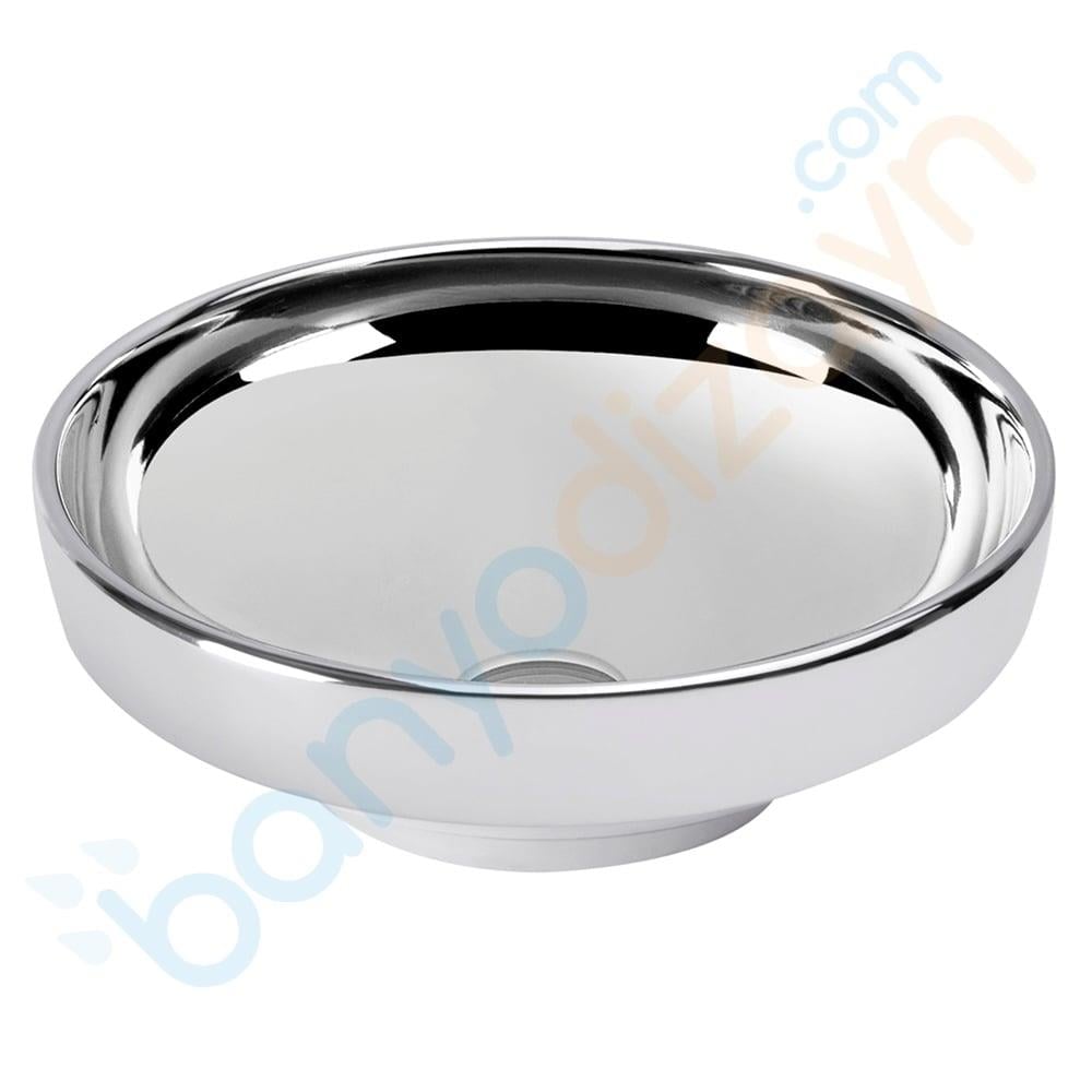  Vitra Water Jewels Çanak Lavabo, 40 cm, Platin, 4334B071-0016VitrA4334B071-0016Çanak Lavabo