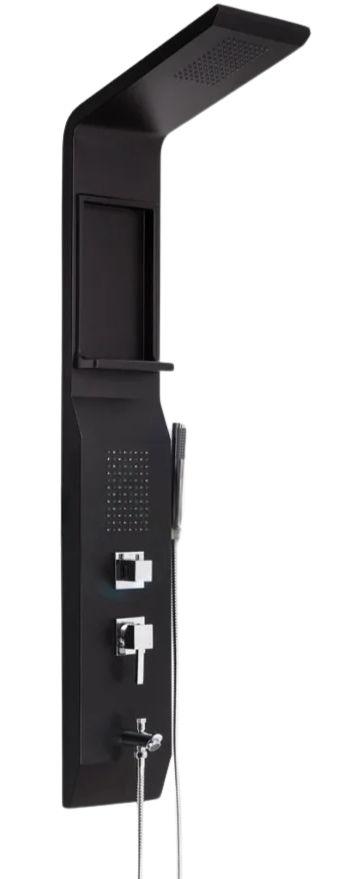 Vitra Duş Sistemi, Take Masajlı, Siyah, A45809