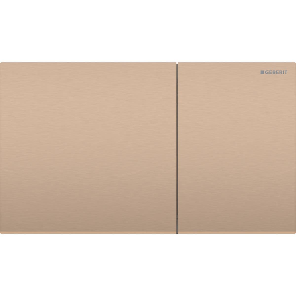 Geberit Sigma70 Çift Basmalı Kumanda Kapağı, Bronz, 115.622.QB.1