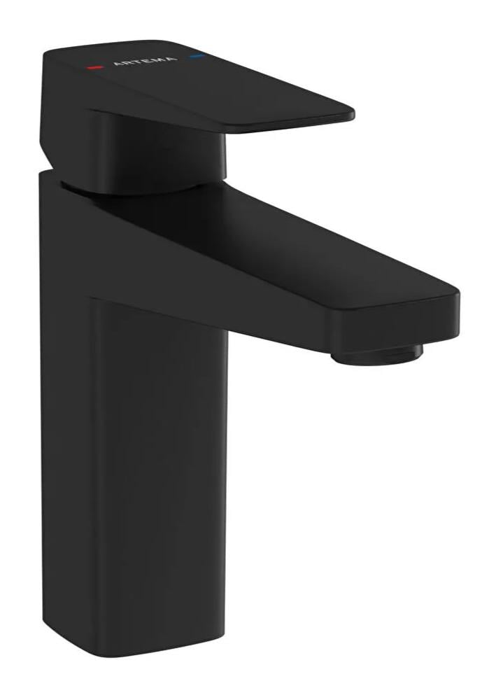 Artema Lavabo Bataryası, Root Square, Yüksek, Mat Siyah, A4273136