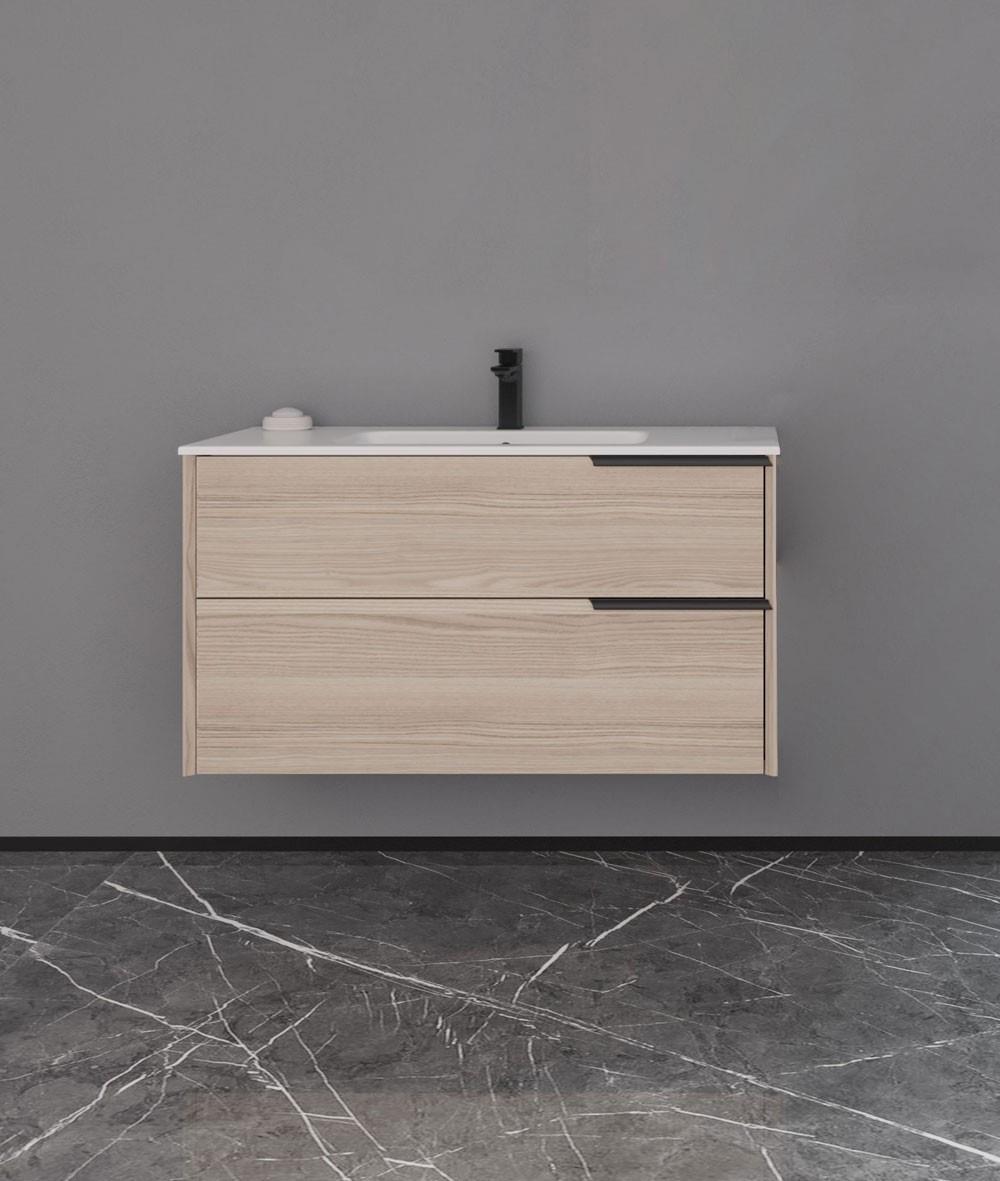 Orka Novento 120 cm Cordoba Banyo Dolabı Alt Modül ve Lavabo
