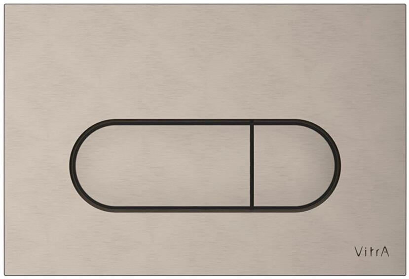 Vitra Root Round Kumanda Paneli, Fırçalı Nikel 740-2295