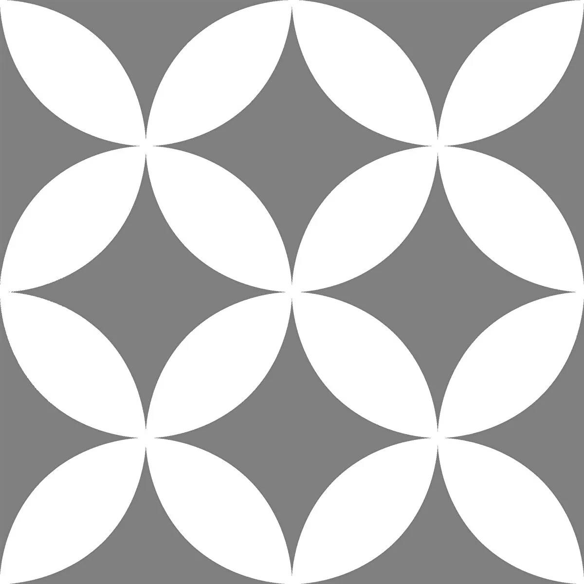 Vitra 15X15 Karo Retromix Soğuk Daire Negatif Medium (0,25 M2 Fiyatı) K94844300001VTE0